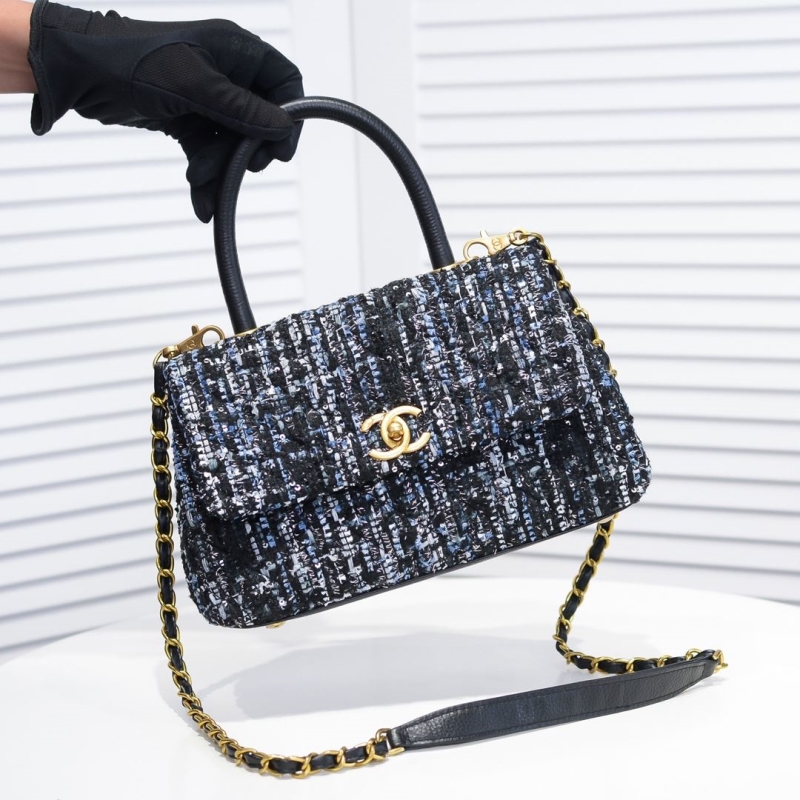 Ch**el top handle bags